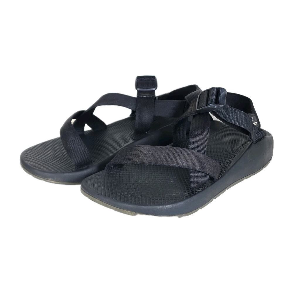 Chaco Men's Z Cloud Size US11 Black Strappy Outdoor Sport Sandals Shoes